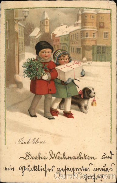 Children with Gifts, Dog