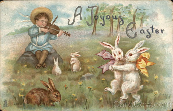 A Joyous Easter With Bunnies