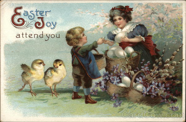 Easter Joy Attend You With Children