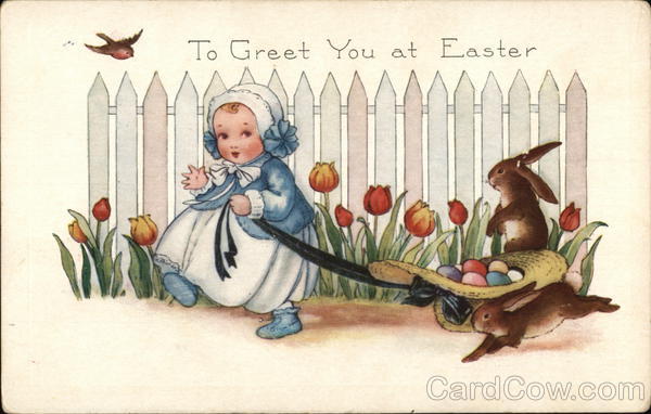 To Greet You at Easter With Children