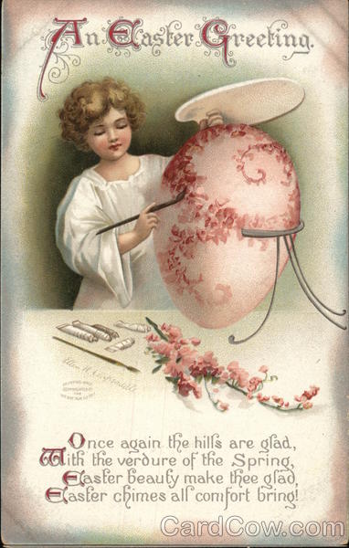 An Easter Greeting With Children