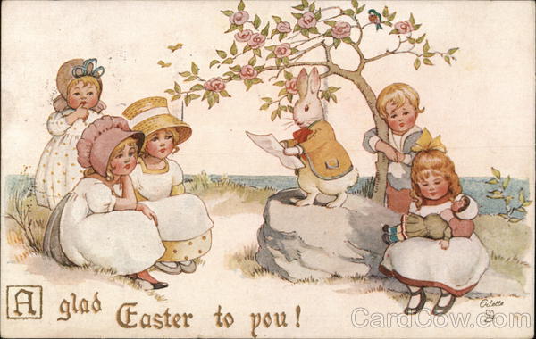 A Glad Easter To You! With Children