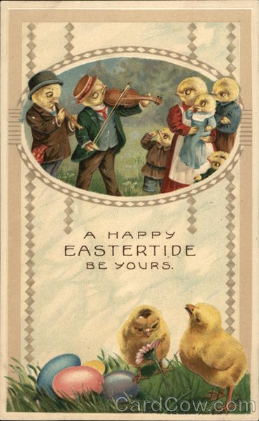 A Happy Eastertide Be Yours With Chicks