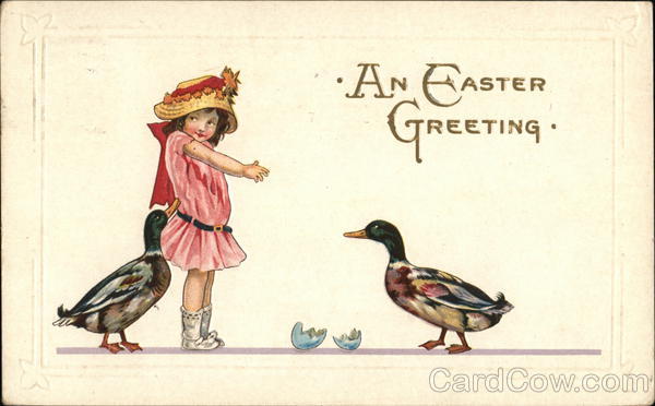 An Easter Greeting With Children