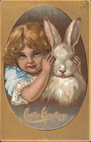 Easter Greetings With Children