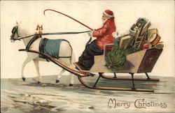 Merry Christmas Santa Claus Postcard Postcard Postcard