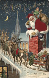 A Merry Christmas Postcard