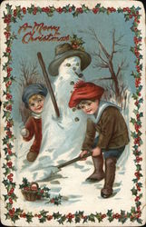 A Merry Christmas Postcard