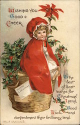 Wishing You Good Cheer Children Postcard Postcard Postcard