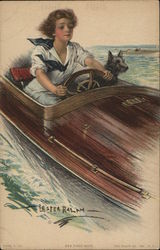 "Her First Mate" Postcard