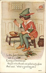 Little Jack Horner Nursery Rhymes Postcard Postcard