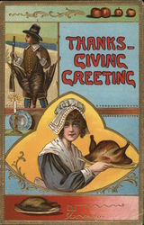 Thanksgiving Greeting Postcard