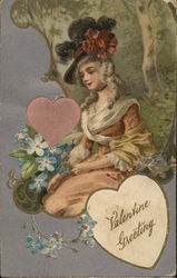 Valentine Greeting Postcard