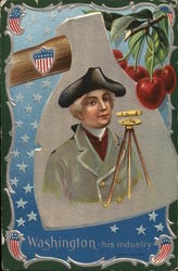 Washington - His Industry Presidents Postcard Postcard Postcard