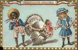 Thanksgiving Greetings Postcard