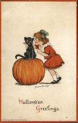 Halloween Greetings Postcard Postcard Postcard