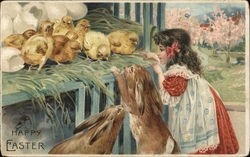 Happy Easter Postcard