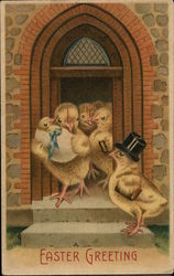 Easter Greeting Postcard