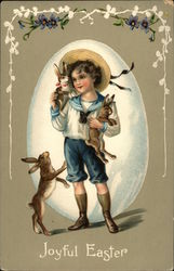 Joyful Easter Postcard
