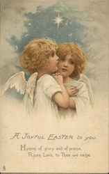 Easter angels Postcard