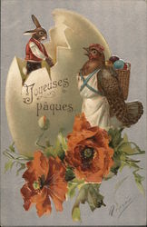 Happy Easter Postcard