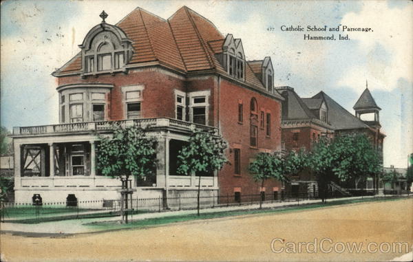 Catholic School and Parsonage Hammond Indiana