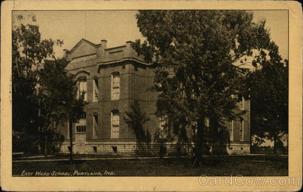 East Ward School Portland Indiana