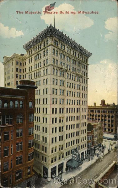 The Majestic Theatre Building Milwaukee Wisconsin