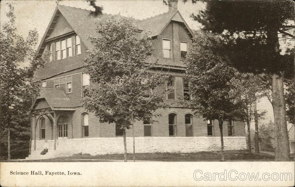 Science Hall Fayette Iowa