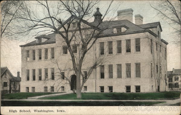 High School Washington Iowa