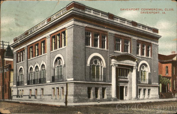 Davenport Commercial Club Iowa