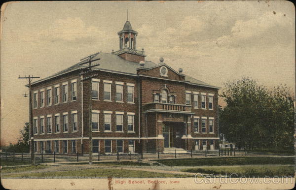 High School Bedford Iowa