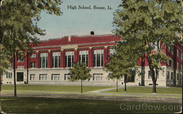 High School Boone Iowa