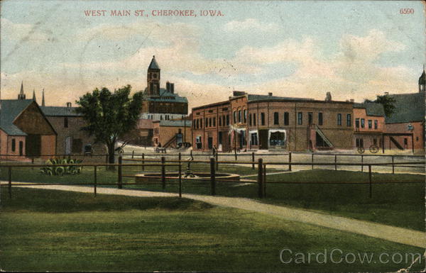 West Main Street Cherokee Iowa
