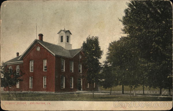 School House Arlington Iowa