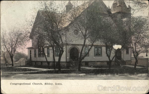 Congregational Church Sibley Iowa