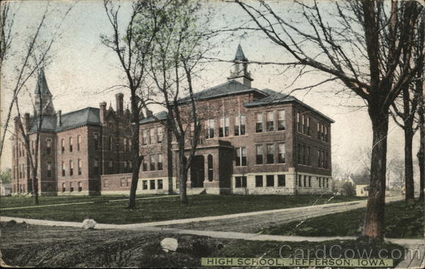 High School Jefferson Iowa