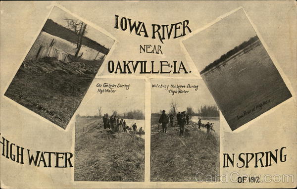 Iowa River Near Oakville