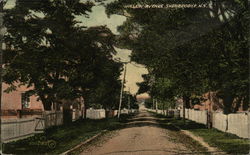 Willow Avenue Postcard