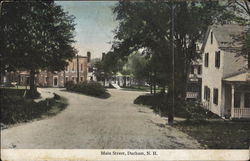 Main Street Durham, NH Postcard Postcard Postcard