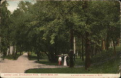 Lovers' Lane, Springbrook Park Postcard