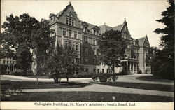 Collegiate Building, St. Mary's Academy Postcard