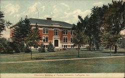 Chemistry Building at Purdue University Postcard