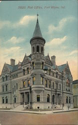 Post Office Fort Wayne, IN Postcard Postcard Postcard