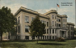 Central School Columbus, IN Postcard Postcard Postcard