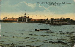 Bay View showing Pavilion and Bath House Bay View showing Pavilion and Bath House