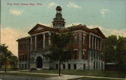 City Hall Green Bay, WI Postcard Postcard Postcard