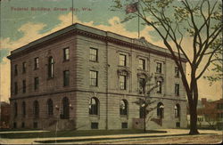 Federal Building Green Bay, WI Postcard Postcard Postcard