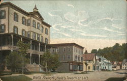 Hale's Tavern on Left Postcard