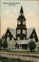 Methodist Episcopal Church Caribou, ME Postcard Postcard Postcard